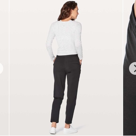 Lululemon City Trek Trouser II 28” in Black size 8 - Picture 3 of 13